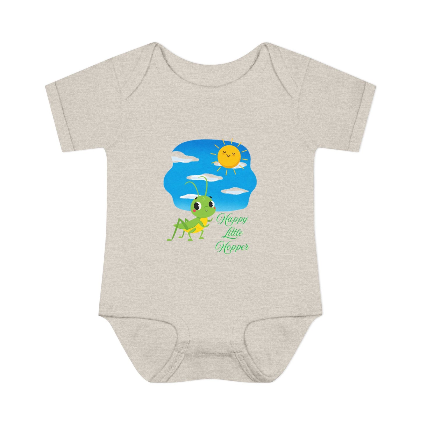 Happy Little Hopper Bodysuit for Infants