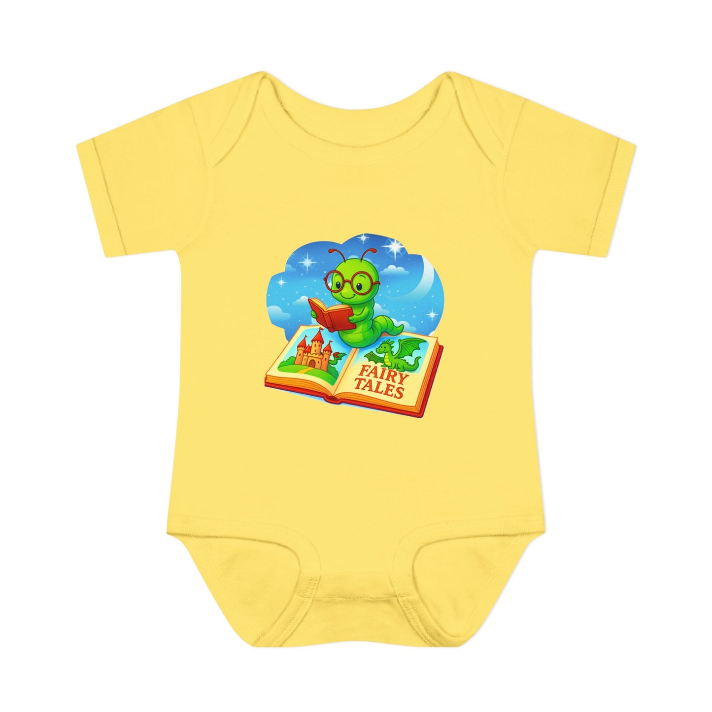 Cute Caterpillar Storytime Bodysuit for Infants