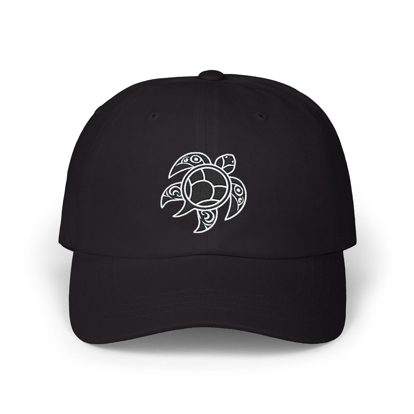 Tribal Turtle Vibes Dad Cap Deep Sea Spirit Edition