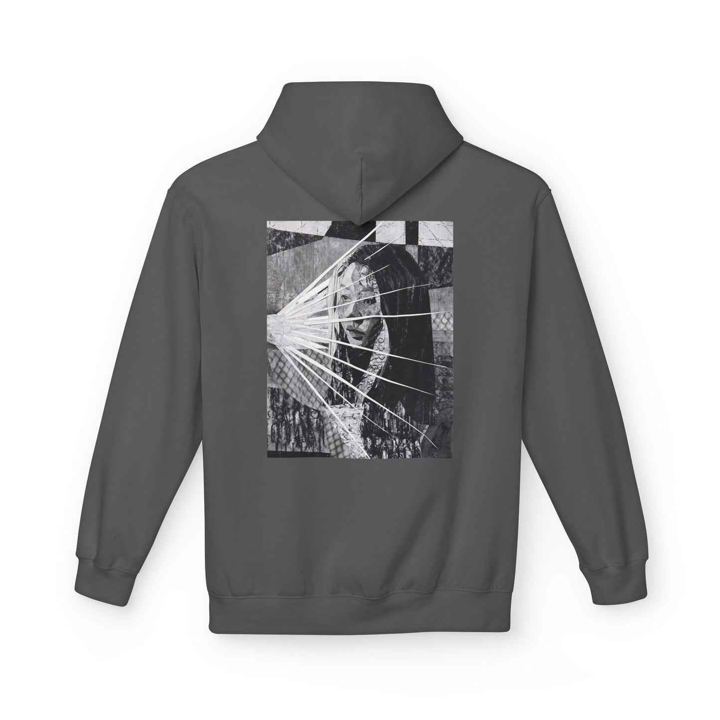 Self Portrait by Mika Retro-Inspired Fleece Hoodie - Option 3