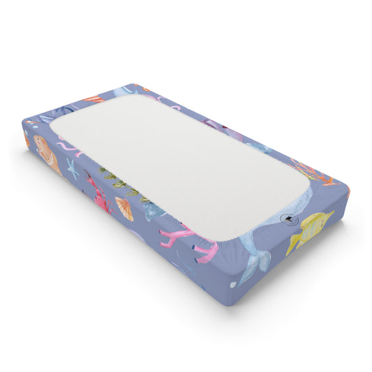 Into the Sea Baby Changing Pad Cover